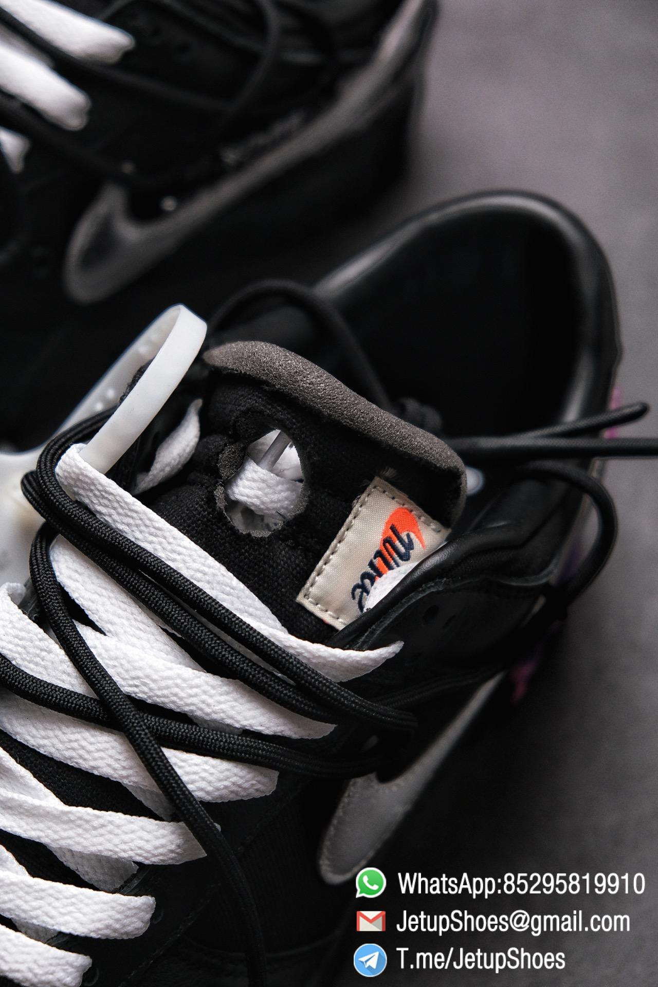 Off White x Nike Dunk Low THE 50 Jet black Leather Construction Metallic Silver Swoosh Relays Best Replica Sneakers 07 Off White x Nike Dunk Low THE 50 Jet black Leather Construction Metallic Silver Swoosh Relays Best Replica Sneakers 07