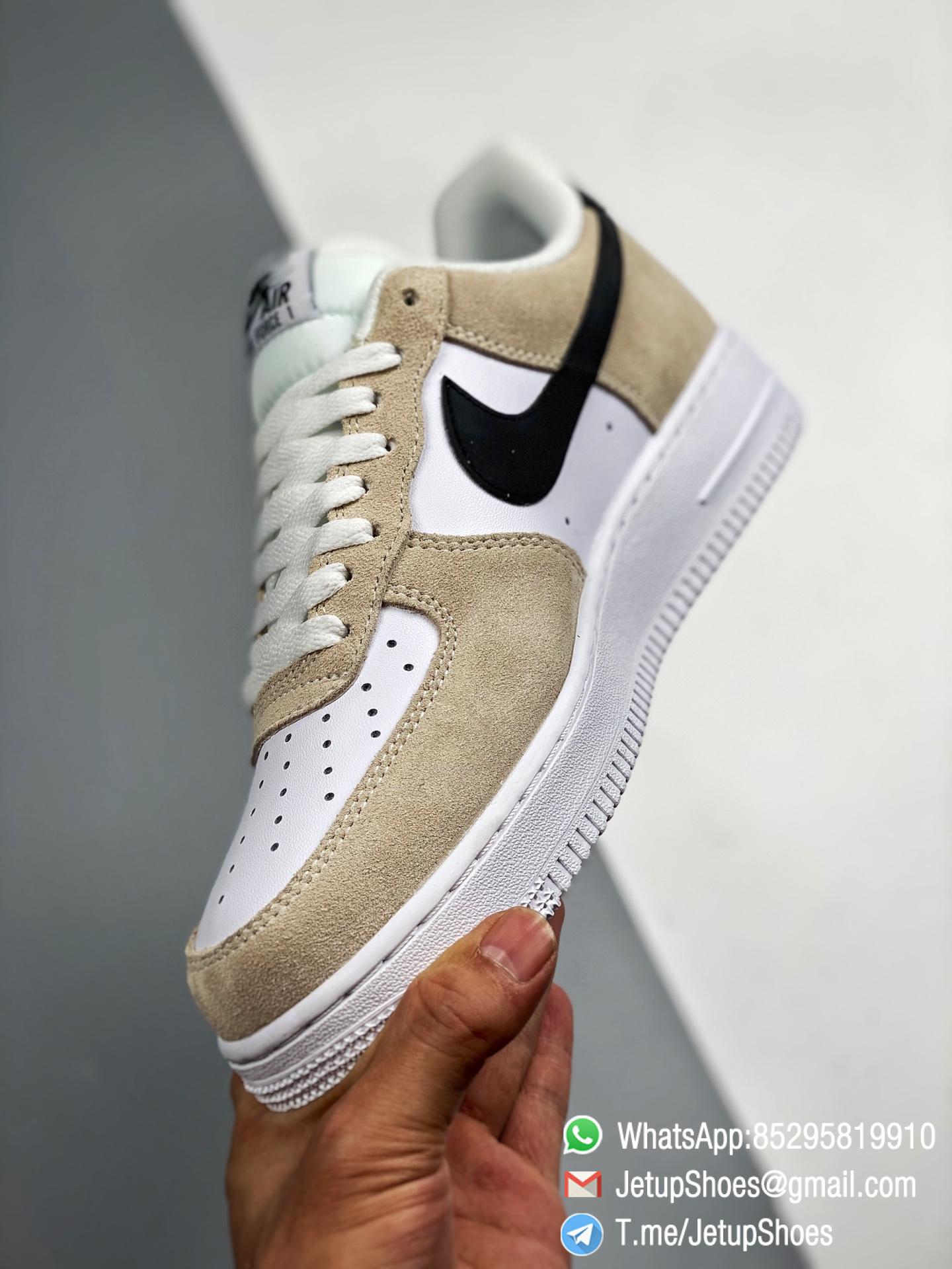 RepSneakers Air Force 1 07 Low Milk White Black White SKU Q8988 100 Best Replica Sneakers 02