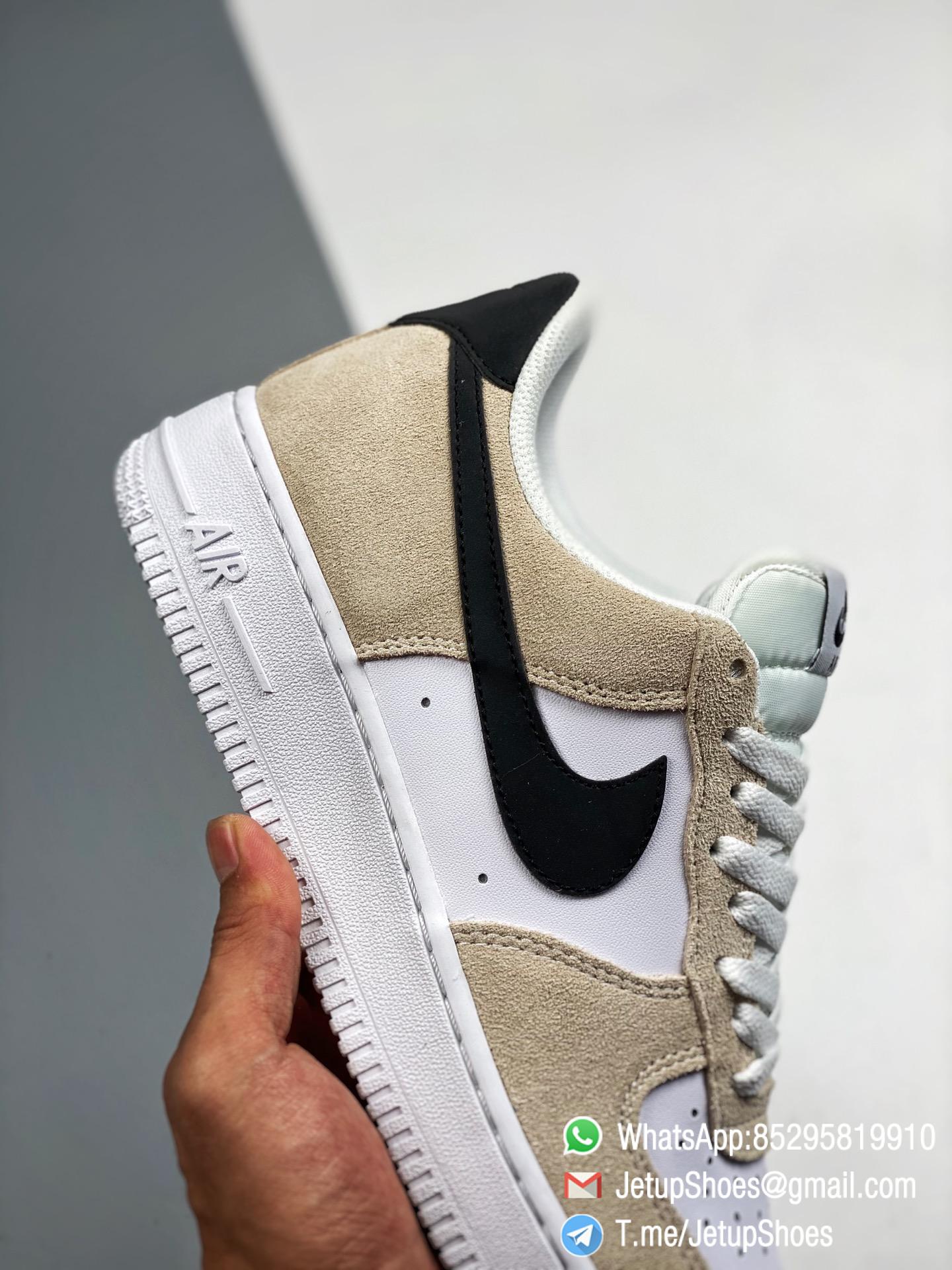 RepSneakers Air Force 1 07 Low Milk White Black White SKU Q8988 100 Best Replica Sneakers 04