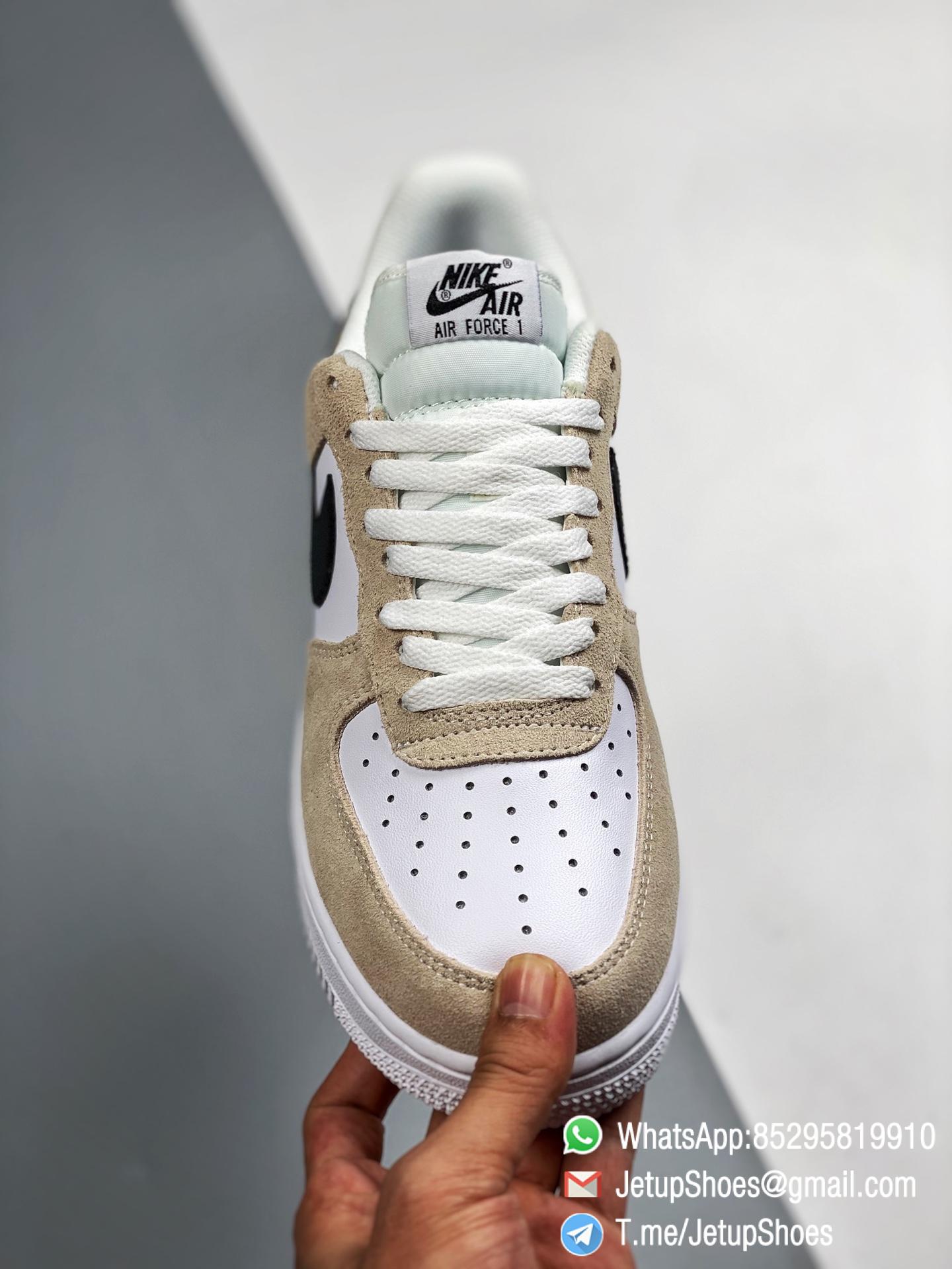 RepSneakers Air Force 1 07 Low Milk White Black White SKU Q8988 100 Best Replica Sneakers 05