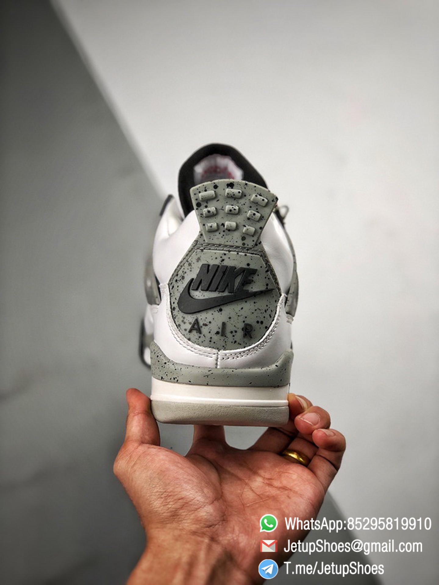 RepSneakers Air Jordan 4 Retro White Cement White Fire Red Black and Tech Grey Colorway Best Replica AJ4 Sneakers 08 RepSneakers Air Jordan 4 Retro White Cement White Fire Red Black and Tech Grey Colorway Best Replica AJ4 Sneakers 08