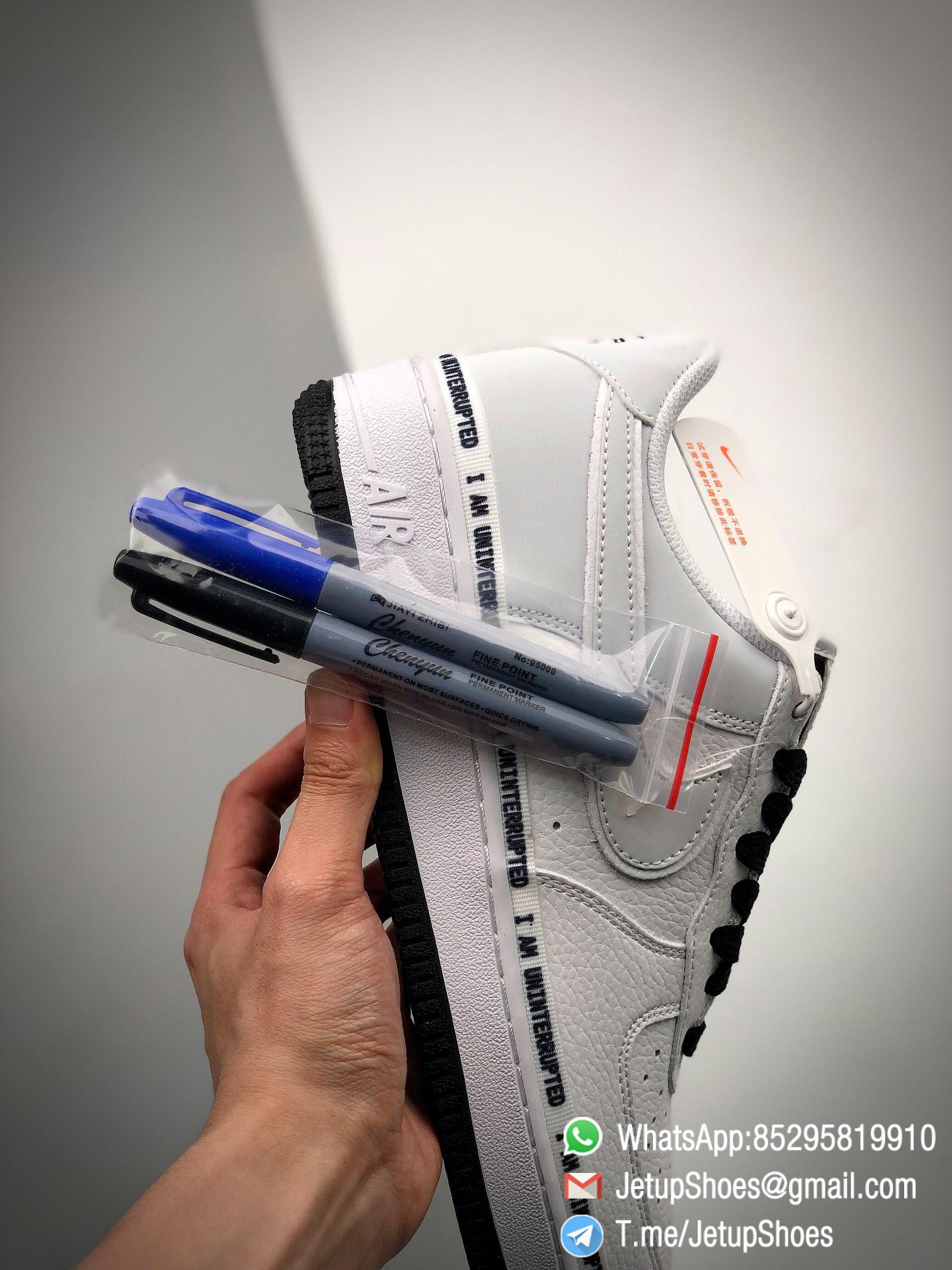RepSneakers Nike Air Force 1 07 Low x Uniterrupted White Black I am Uninterrupted Scrawl Sneakers 05 RepSneakers Nike Air Force 1 07 Low x Uniterrupted White Black I am Uninterrupted Scrawl Sneakers 05