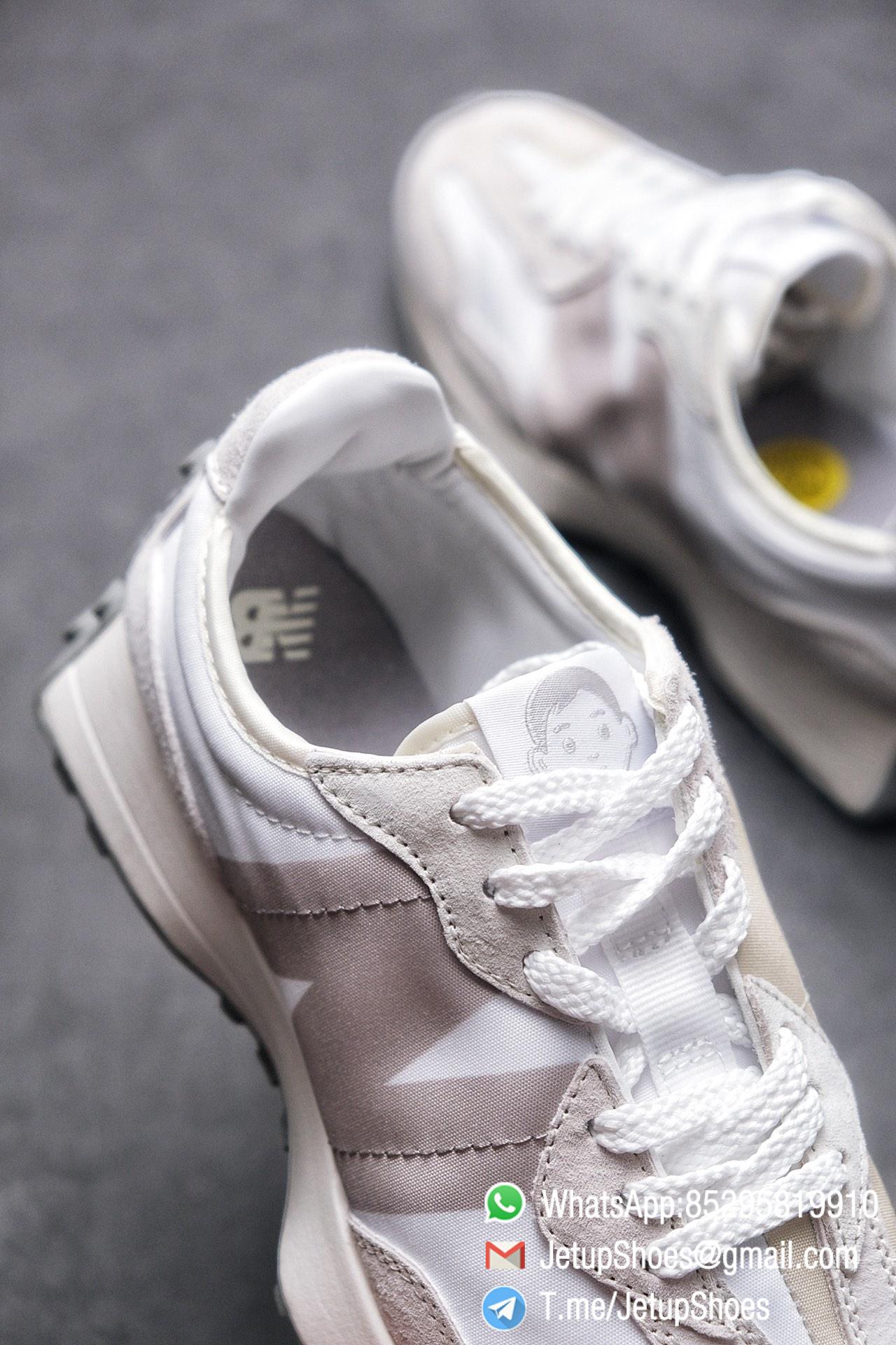 Replica Sneakers New Balance 327 Noritake x 327 Light Grey White Retro Running Shoes SKU MS327NW1 Best RepSneakers 07 Replica Sneakers New Balance 327 Noritake x 327 Light Grey White Retro Running Shoes SKU MS327NW1 Best RepSneakers 07