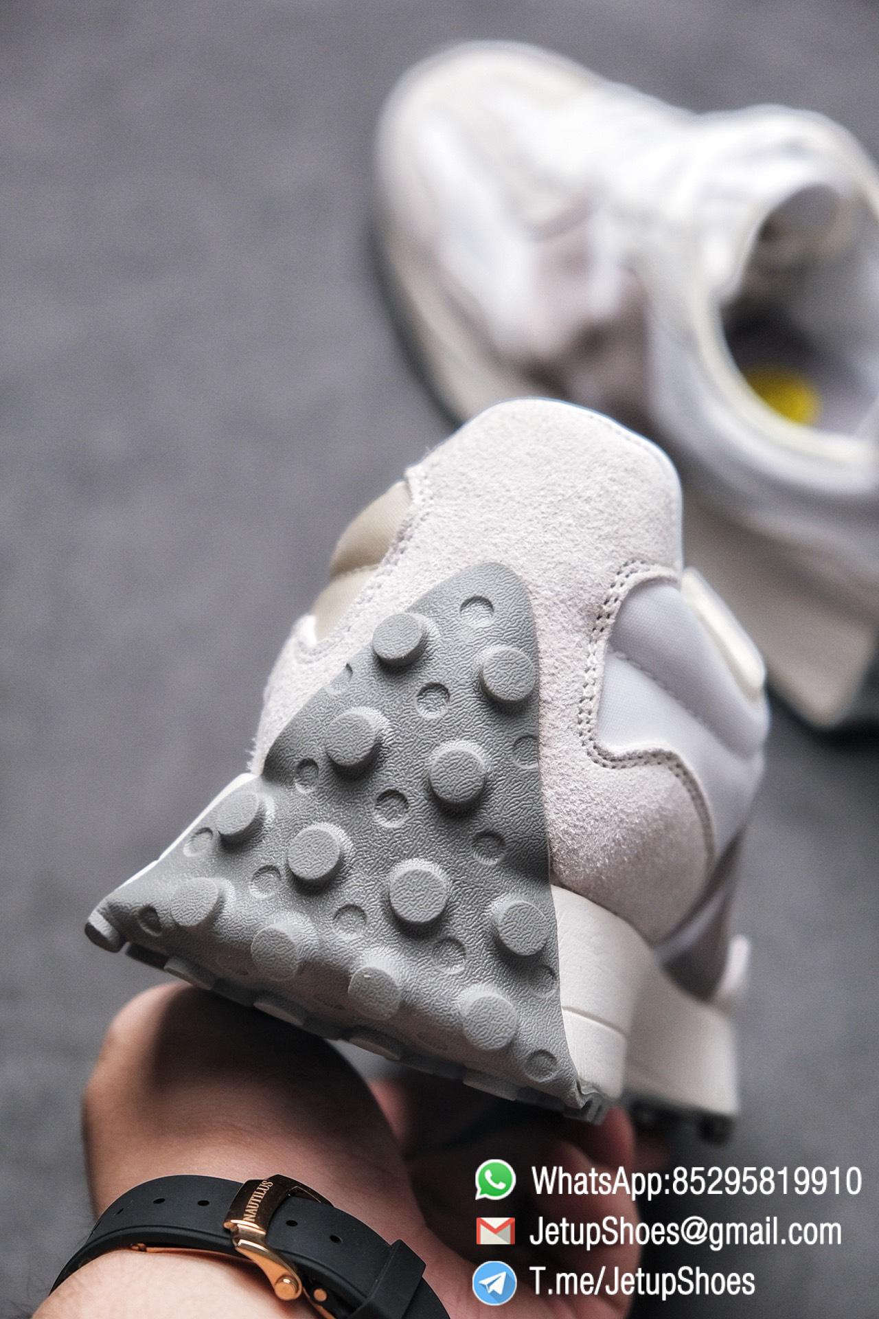 Replica Sneakers New Balance 327 Noritake x 327 Light Grey White Retro Running Shoes SKU MS327NW1 Best RepSneakers 08 Replica Sneakers New Balance 327 Noritake x 327 Light Grey White Retro Running Shoes SKU MS327NW1 Best RepSneakers 08