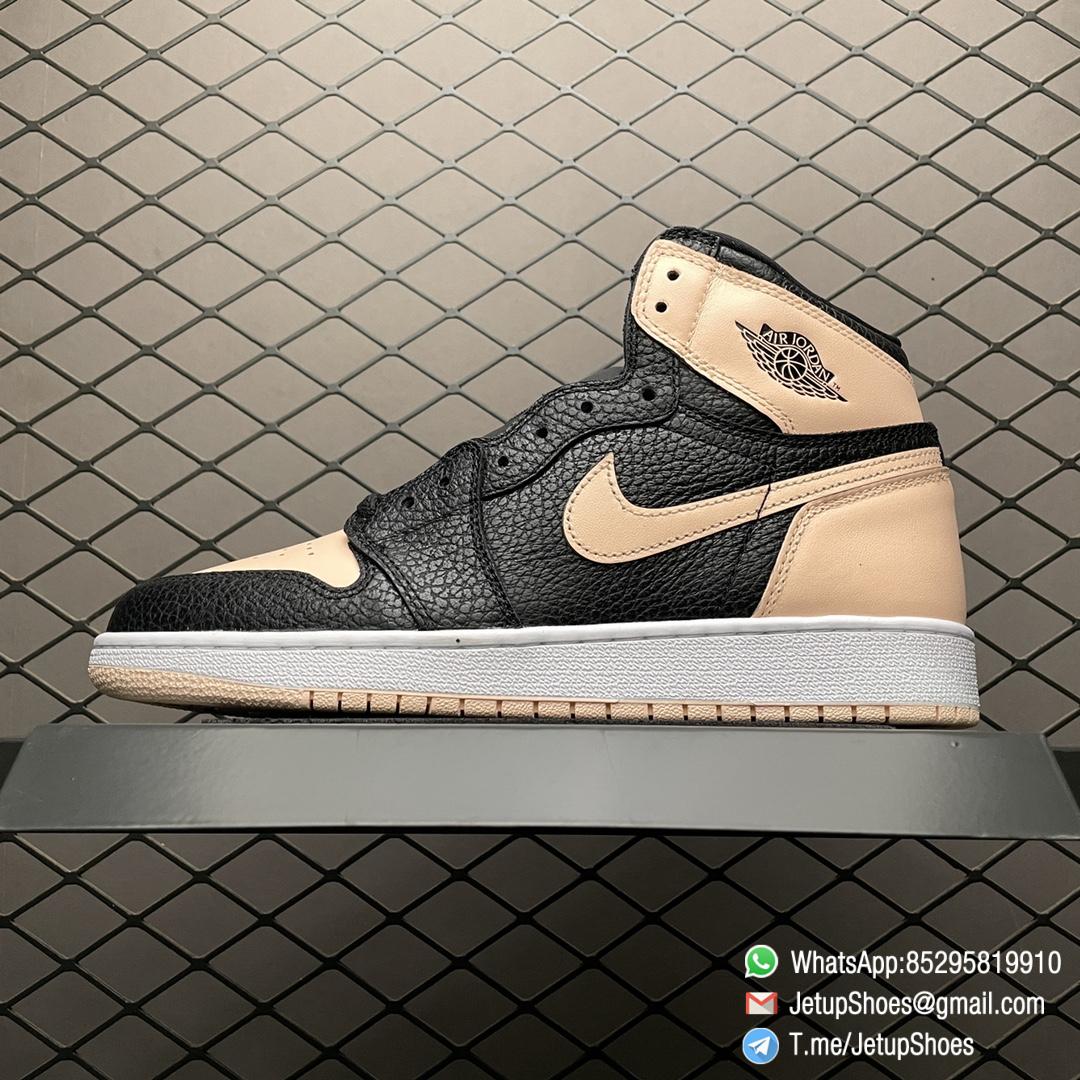 Air Jordan 1 Retro High Black Crimson Tint Two Tone Design with Pink Black Top Clone Women Sneakers 01 Air Jordan 1 Retro High Black Crimson Tint Two Tone Design with Pink Black Top Clone Women Sneakers 01