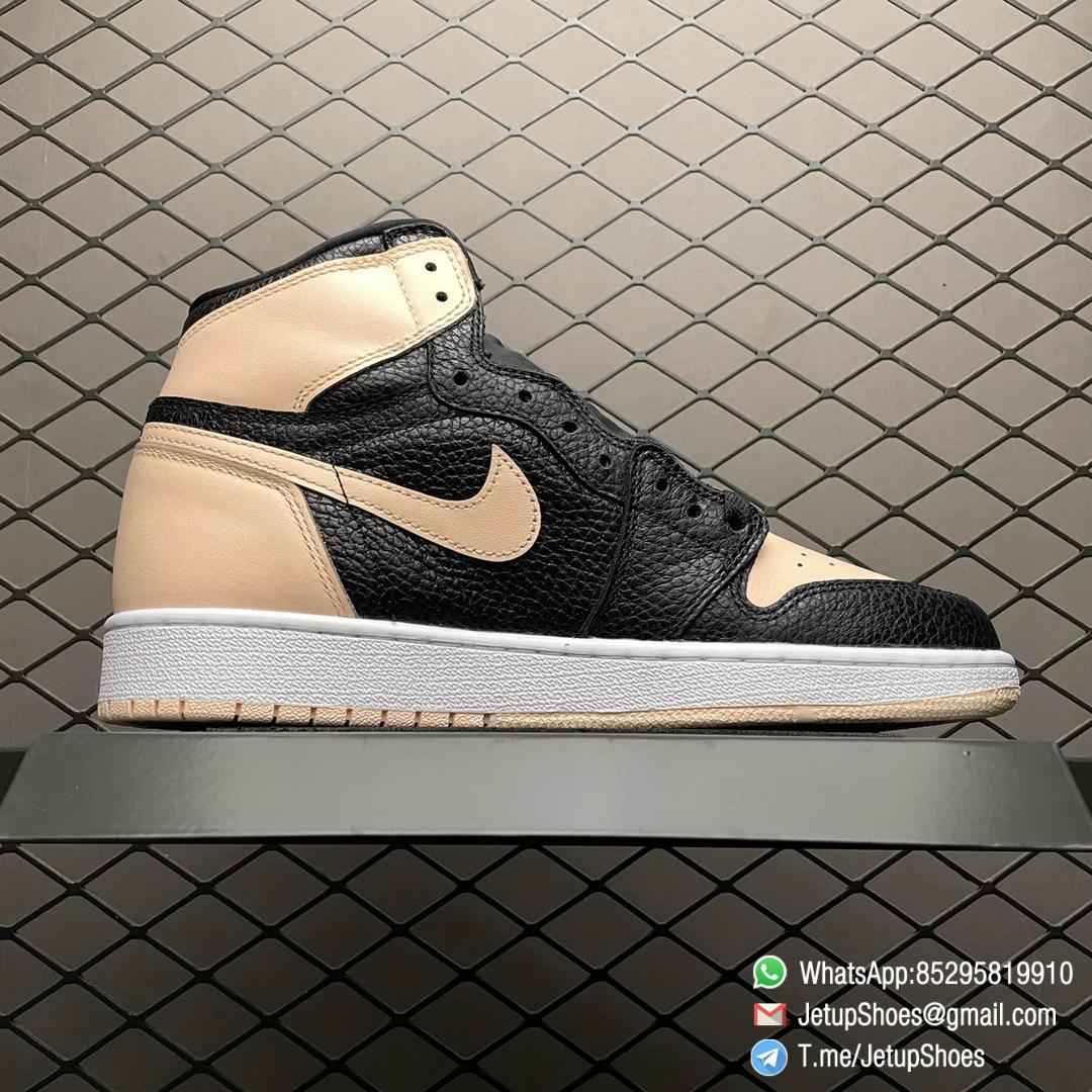 Air Jordan 1 Retro High Black Crimson Tint Two Tone Design with Pink Black Top Clone Women Sneakers 02 Air Jordan 1 Retro High Black Crimson Tint Two Tone Design with Pink Black Top Clone Women Sneakers 02