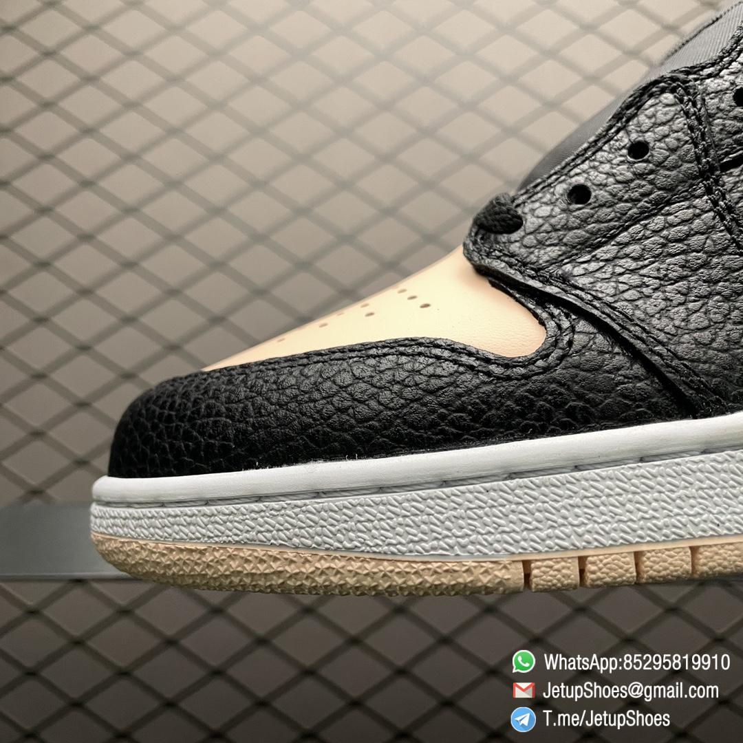 Air Jordan 1 Retro High Black Crimson Tint Two Tone Design with Pink Black Top Clone Women Sneakers 03 Air Jordan 1 Retro High Black Crimson Tint Two Tone Design with Pink Black Top Clone Women Sneakers 03