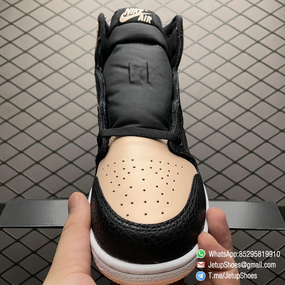 Air Jordan 1 Retro High Black Crimson Tint Two Tone Design with Pink Black Top Clone Women Sneakers 06 Air Jordan 1 Retro High Black Crimson Tint Two Tone Design with Pink Black Top Clone Women Sneakers 06