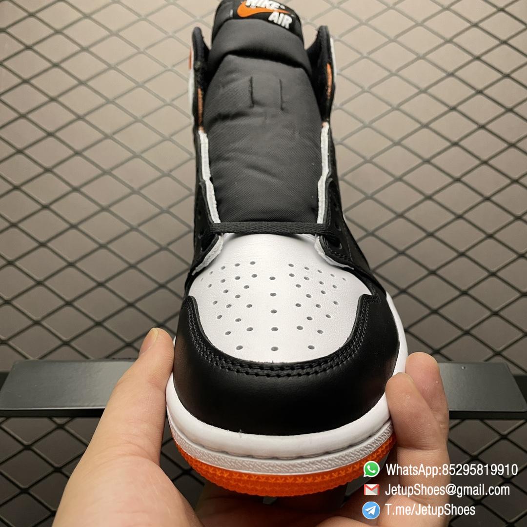 Air Jordan 1 Retro High OG Electro Orange SKU 555088 180 White Leather Upper Black Hits Orange Finish Best RepSnkrs 06 Air Jordan 1 Retro High OG Electro Orange SKU 555088 180 White Leather Upper Black Hits Orange Finish Best RepSnkrs 06