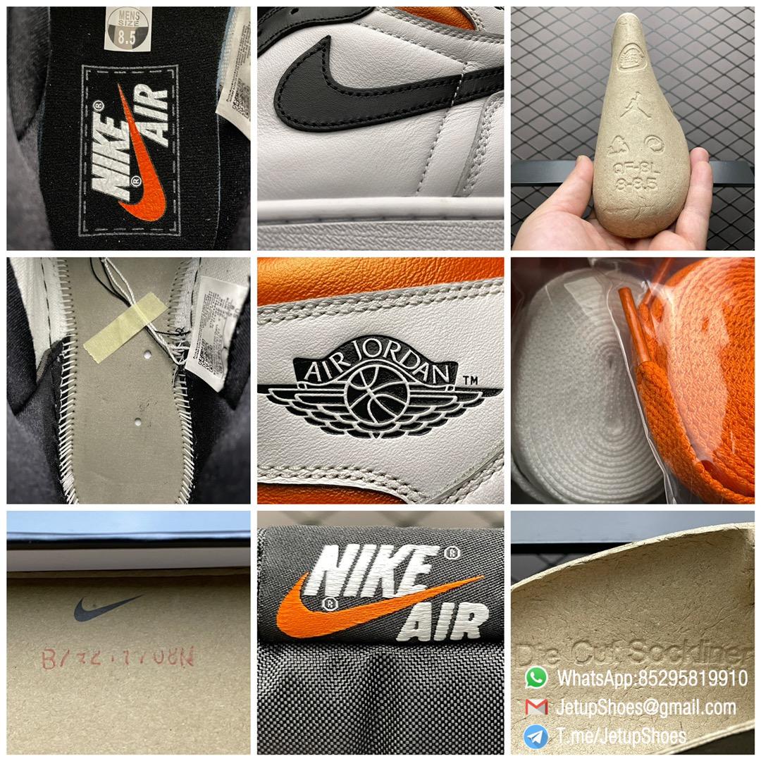 Air Jordan 1 Retro High OG Electro Orange SKU 555088 180 White Leather Upper Black Hits Orange Finish Best RepSnkrs 09 Air Jordan 1 Retro High OG Electro Orange SKU 555088 180 White Leather Upper Black Hits Orange Finish Best RepSnkrs 09