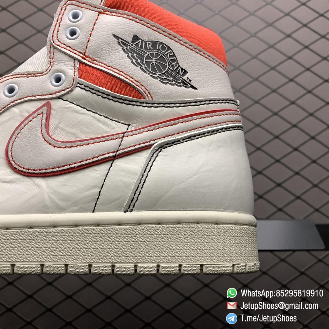 Best Fake Air Jordan 1 Retro High OG Phantom Gym Red Stitching in Black and Red High top Clean Lines Off White Sail Finishing 04 Best Fake Air Jordan 1 Retro High OG Phantom Gym Red Stitching in Black and Red High top Clean Lines Off White Sail Finishing 04