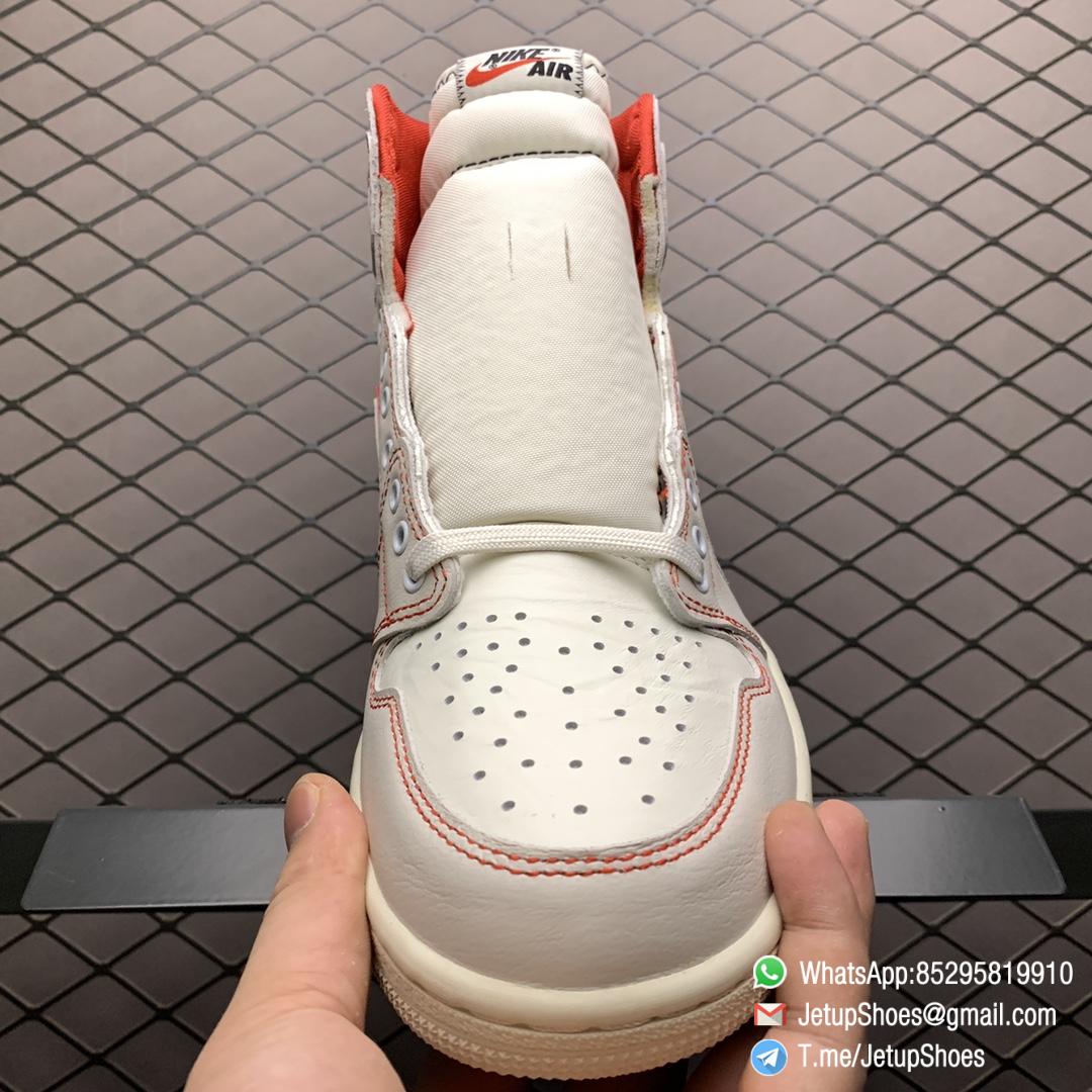 Best Fake Air Jordan 1 Retro High OG Phantom Gym Red Stitching in Black and Red High top Clean Lines Off White Sail Finishing 06 Best Fake Air Jordan 1 Retro High OG Phantom Gym Red Stitching in Black and Red High top Clean Lines Off White Sail Finishing 06