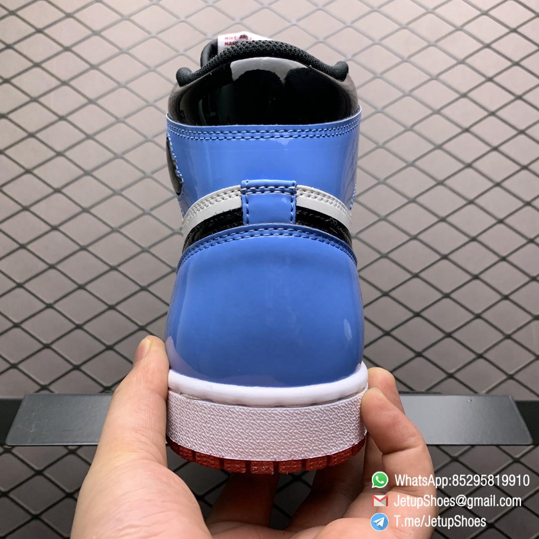 Best Replica Air Jordan 1 Retro High Fearless UNC Chicago SKU CK5666 100 Glossy Patent Leather Upper Metallic Gold Wings Logo 07 Best Replica Air Jordan 1 Retro High Fearless UNC Chicago SKU CK5666 100 Glossy Patent Leather Upper Metallic Gold Wings Logo 07