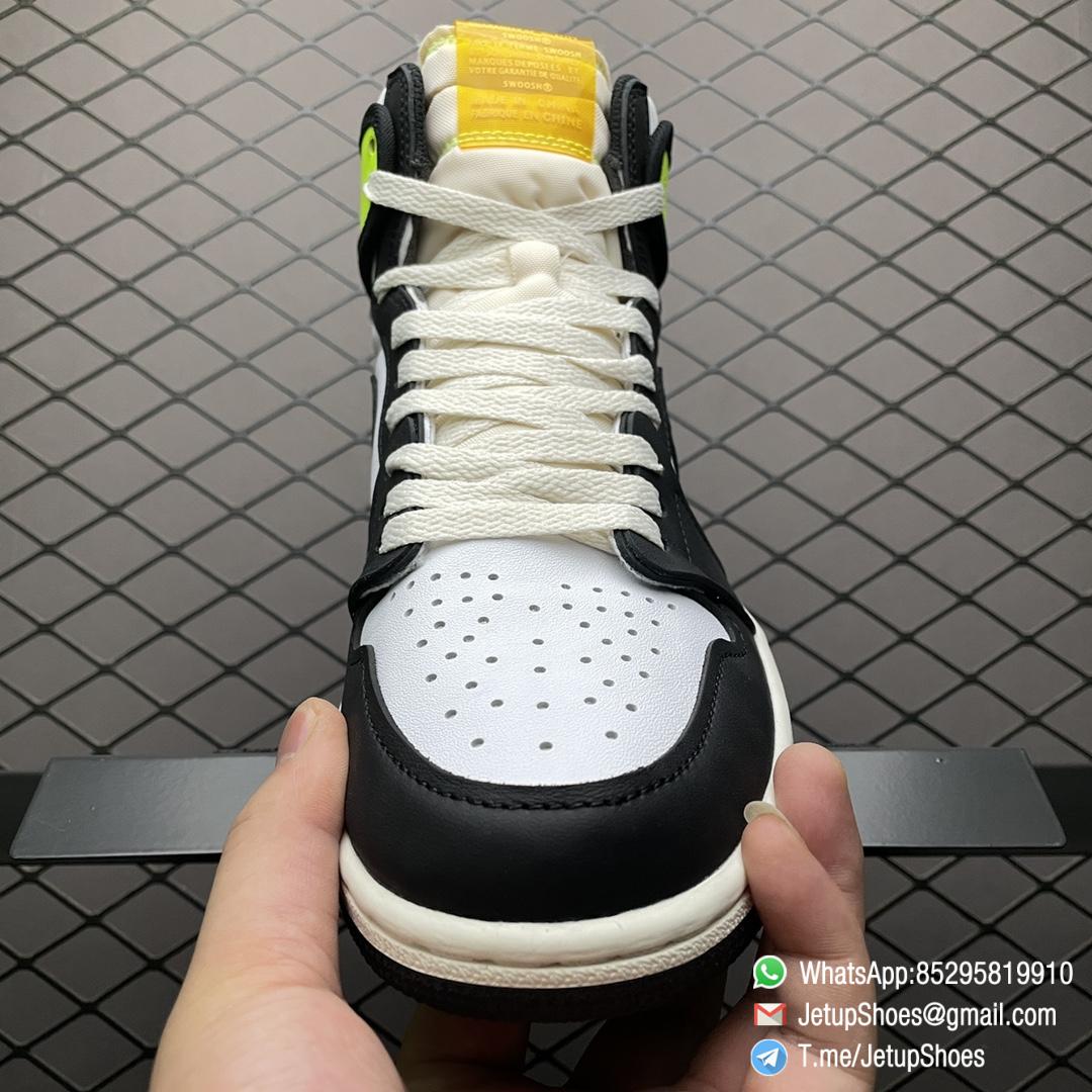 Best Replica Air Jordan 1 Retro High OG Volt Gold White Black Volt University Gold Top Repsneakers Supplier Store 06