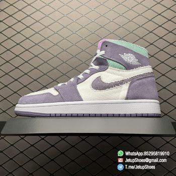 Best Replica Sneakers Air Jordan 1 High Zoom Air Comfort White Daybreak Tropical Twist Top Clone Repsneakers 01