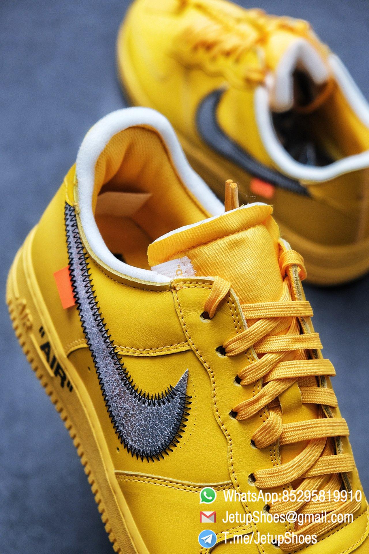 Best Replica Sneakers Off-White x Air Force 1 Low ‘University Gold’ SKU ...