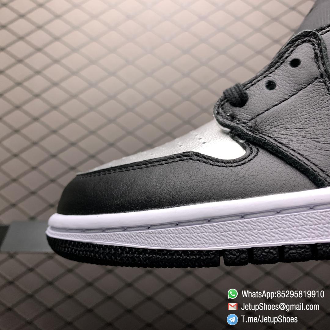 Best Replica Sneakers Wmns Air Jordan 1 Retro High OG Silver Toe Black Forefoot Overlays Shiny Metallic Silver Finish Toe Box 03 Best Replica Sneakers Wmns Air Jordan 1 Retro High OG Silver Toe Black Forefoot Overlays Shiny Metallic Silver Finish Toe Box 03