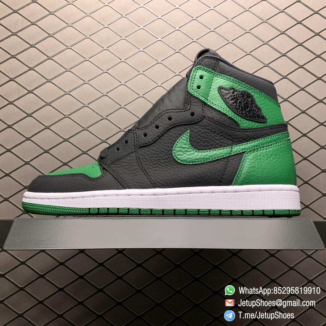 Best RepSneakers Air Jordan 1 Retro High OG Pine Green 2.0 SKU 555088 030 Best Replica Shoes Supplier 01