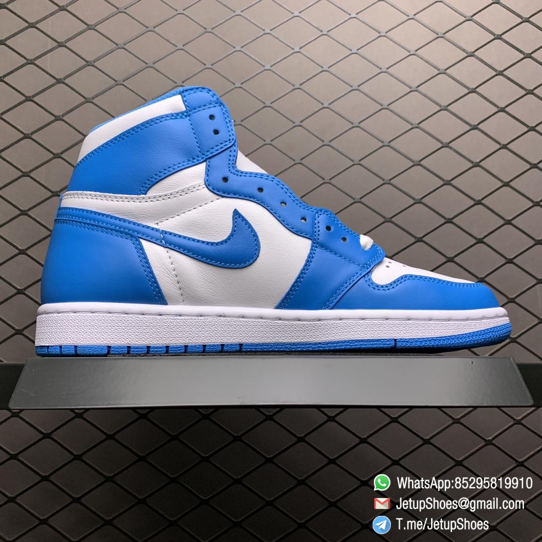 Best Replica Sneakers Air Jordan 1 Retro High OG UNC SKU 555088 117 Blue and White Colorway Top Quality RepSneakers 02