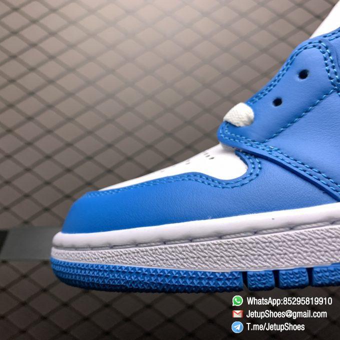 Best Replica Sneakers Air Jordan 1 Retro High OG UNC SKU 555088 117 Blue and White Colorway Top Quality RepSneakers 03
