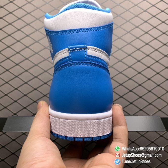 Best Replica Sneakers Air Jordan 1 Retro High OG UNC SKU 555088 117 Blue and White Colorway Top Quality RepSneakers 06