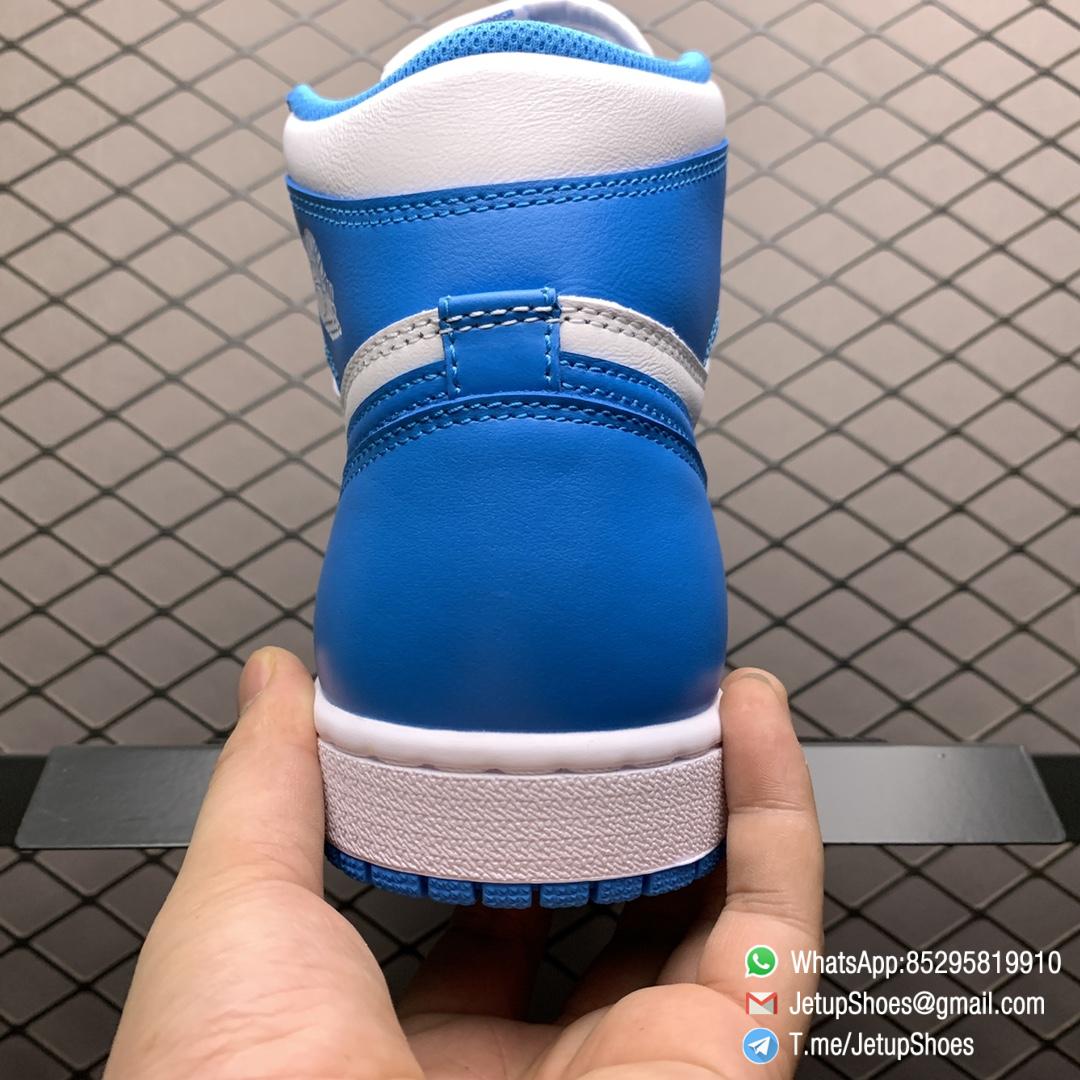 Best Replica Sneakers Air Jordan 1 Retro High OG UNC SKU 555088 117 Blue and White Colorway Top Quality RepSneakers 06