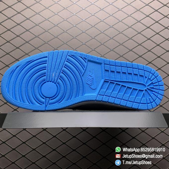 Best Replica Sneakers Air Jordan 1 Retro High OG UNC SKU 555088 117 Blue and White Colorway Top Quality RepSneakers 07