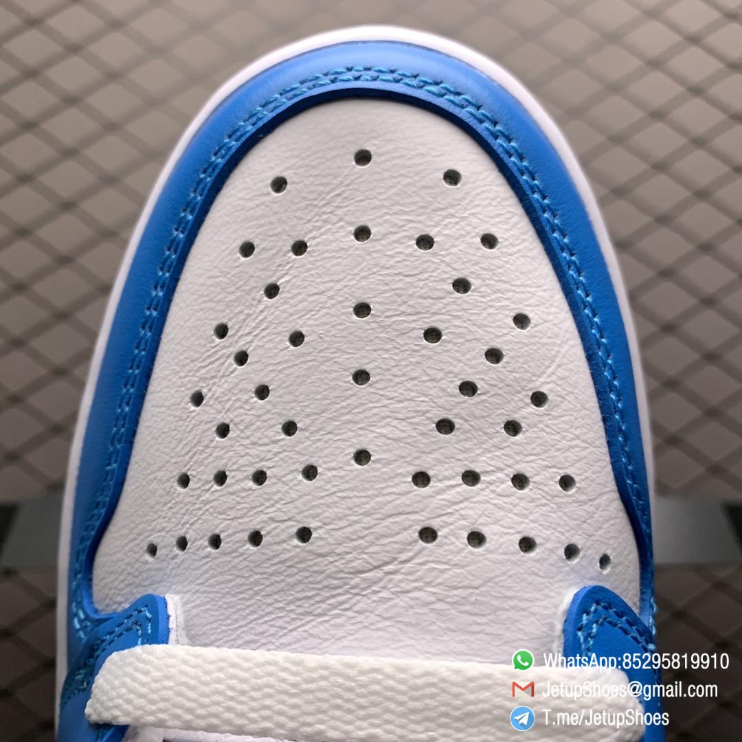 Best Replica Sneakers Air Jordan 1 Retro High OG UNC SKU 555088 117 Blue and White Colorway Top Quality RepSneakers 08