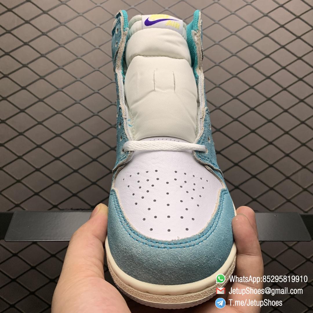 Best Replica Sneakers Air Jordan 1S Retro High OG GS Turbo Green SKU 575441 311 White and Teal Leather Upper 03 Best Replica Sneakers Air Jordan 1S Retro High OG GS Turbo Green SKU 575441 311 White and Teal Leather Upper 03