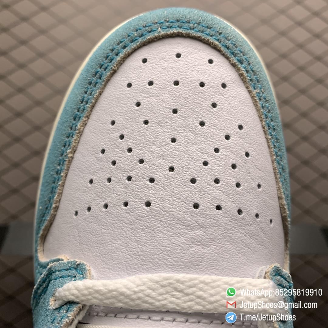 Best Replica Sneakers Air Jordan 1S Retro High OG GS Turbo Green SKU 575441 311 White and Teal Leather Upper 08 Best Replica Sneakers Air Jordan 1S Retro High OG GS Turbo Green SKU 575441 311 White and Teal Leather Upper 08