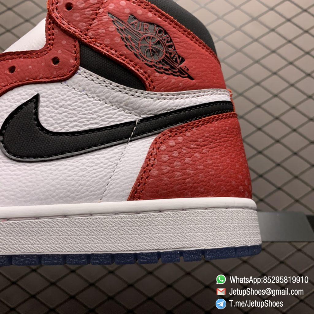 RepSneakers Air Jordan 1 Retro High OG âOrigin Storyâ AJ1 Spider-Man SKU 555088-602 Best Clone