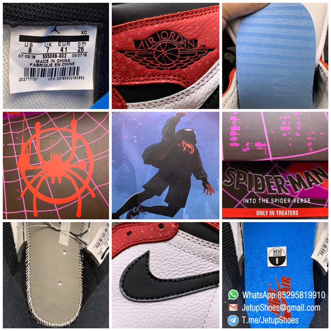 RepSneakers Air Jordan 1 Retro High OG Origin Story SKU 555088 602 Best Clone Jordan 1S Sneakers 09