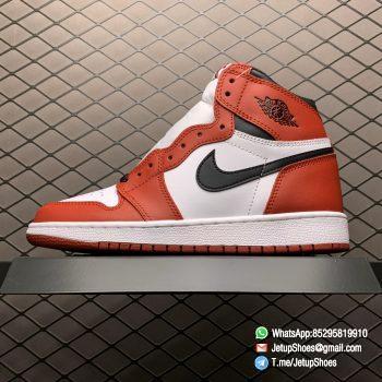 RepSnkrs Womens Air Jordan 1 Retro High OG GS Chicago 2015 SKU 575441 101 Varsity Red Upper Outsole White Midsole 01