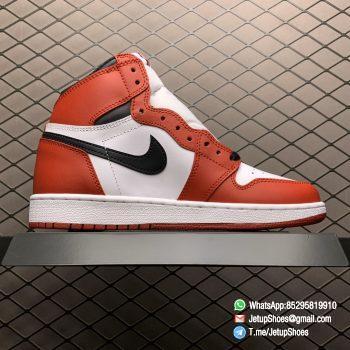 RepSnkrs Womens Air Jordan 1 Retro High OG GS Chicago 2015 SKU 575441 101 Varsity Red Upper Outsole White Midsole 02