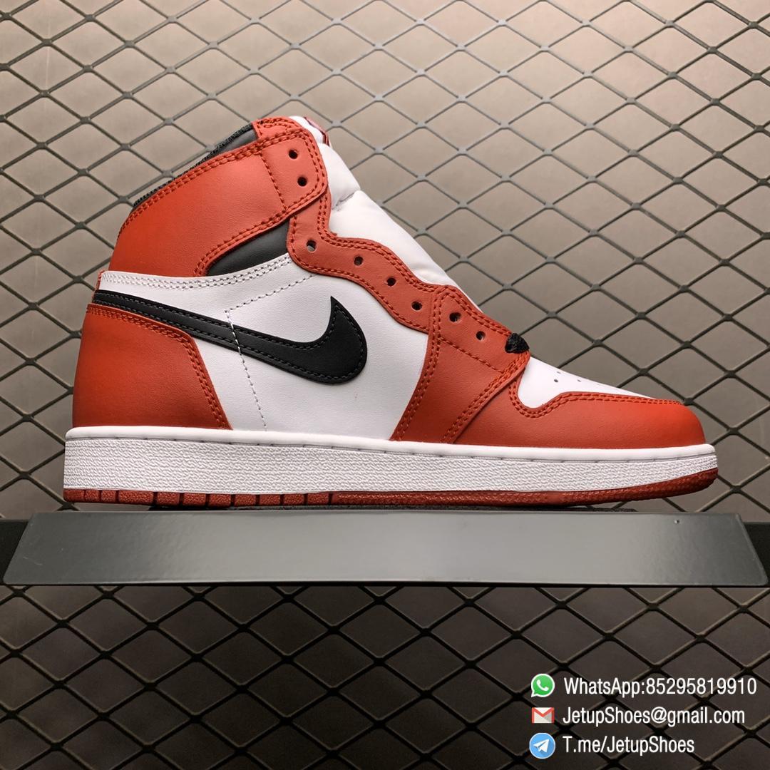 RepSnkrs Womens Air Jordan 1 Retro High OG GS Chicago 2015 SKU 575441 101 Varsity Red Upper Outsole White Midsole 02