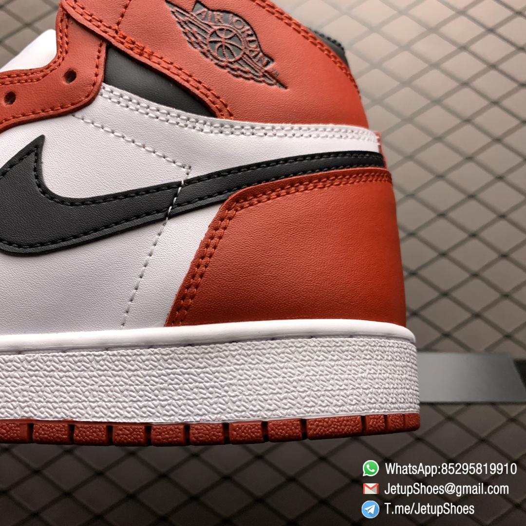 RepSnkrs Womens Air Jordan 1 Retro High OG GS Chicago 2015 SKU 575441 101 Varsity Red Upper Outsole White Midsole 08