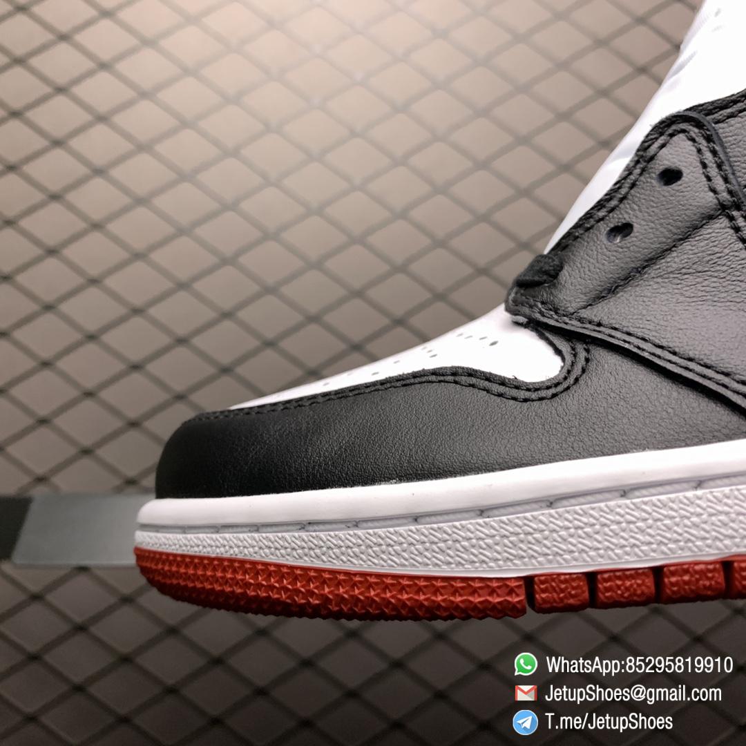 Top Clone Quality Sneakers Wmns Air Jordan 1 Retro High Satin Black Toe SKU CD0461 016 Super RepSneaker 06