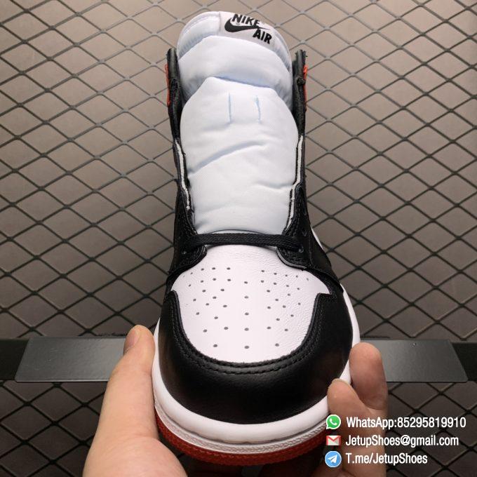 Top Clone Quality Sneakers Wmns Air Jordan 1 Retro High Satin Black Toe SKU CD0461 016 Super RepSneaker 08
