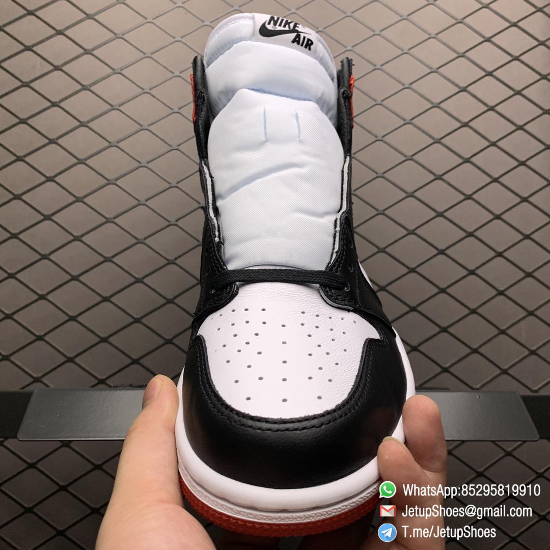 Top Clone Quality Sneakers Wmns Air Jordan 1 Retro High Satin Black Toe SKU CD0461 016 Super RepSneaker 08