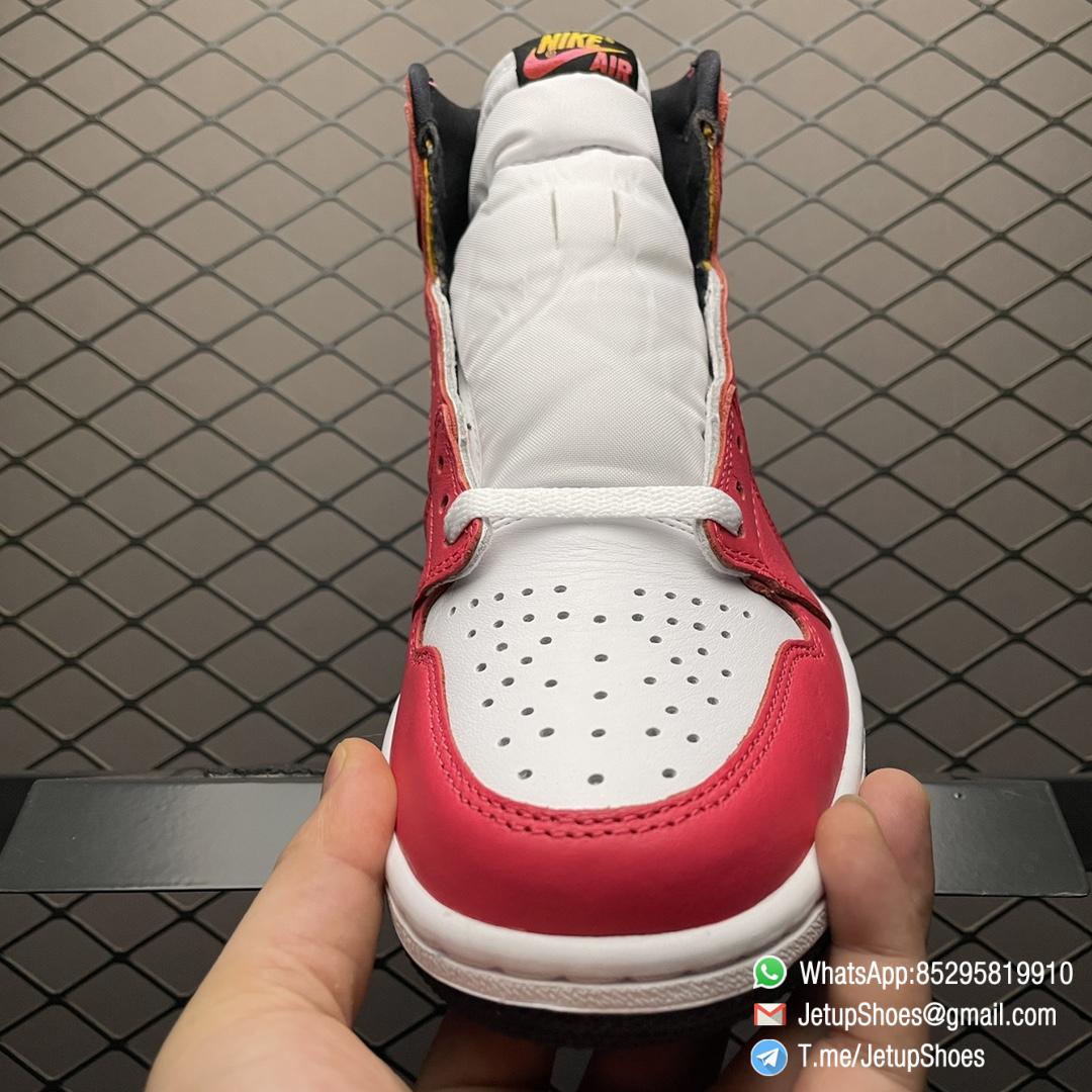 Top Fake Shoes Jordan 1 Retro High OG Light Fusion Red SKU 555088 603 White Upper Dark Pink Overlays Orange Accents Land 03 Top Fake Shoes Jordan 1 Retro High OG Light Fusion Red SKU 555088 603 White Upper Dark Pink Overlays Orange Accents Land 03