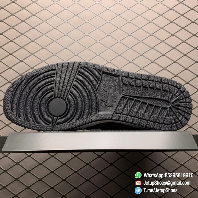 Top Fake Sneakers Air Jordan 1 Retro High OG NRG Gold Toe SKU 861428 007 Black Patent Leather Upper Metallic Gold Accents 05