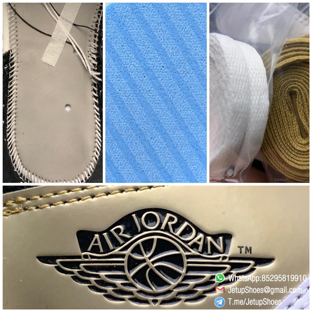 Top Fake Sneakers Air Jordan 1 Retro High OG NRG Gold Toe SKU 861428 007 Black Patent Leather Upper Metallic Gold Accents 09 Top Fake Sneakers Air Jordan 1 Retro High OG NRG Gold Toe SKU 861428 007 Black Patent Leather Upper Metallic Gold Accents 09