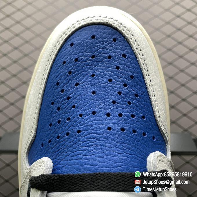 Top Fake Sneakers Fragment Design x Travis Scott x Air Jordan 1 Retro High SKU DH3227 105 Signature Inverted Swoosh 06