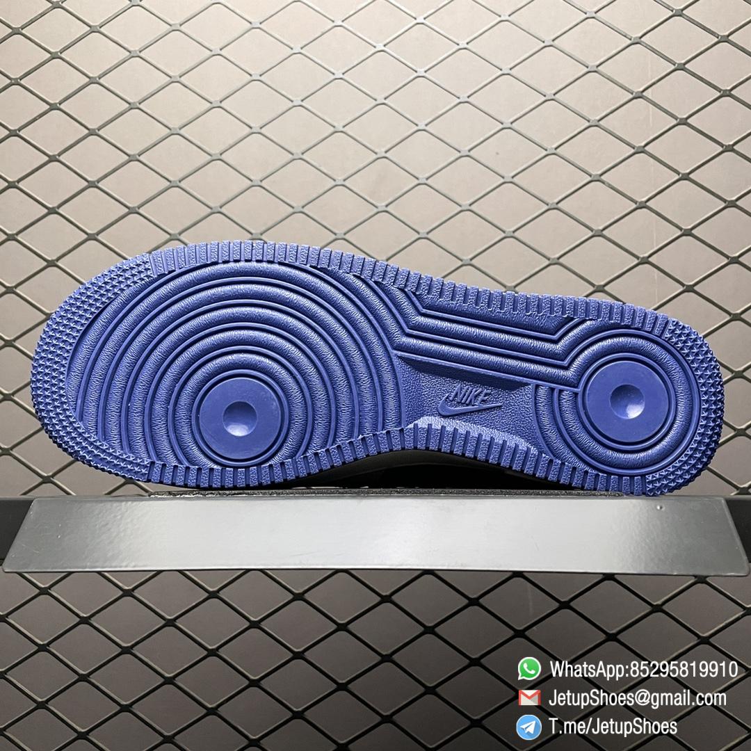 Best Replica Shoes Nike Air Force 1 Low 07 Soft Grey White Leather Base Blue Upper and Red Nike Logo Embossed Swoosh SKU DO3694 001 08 Best Replica Shoes Nike Air Force 1 Low 07 Soft Grey White Leather Base Blue Upper and Red Nike Logo Embossed Swoosh SKU DO3694 001 08