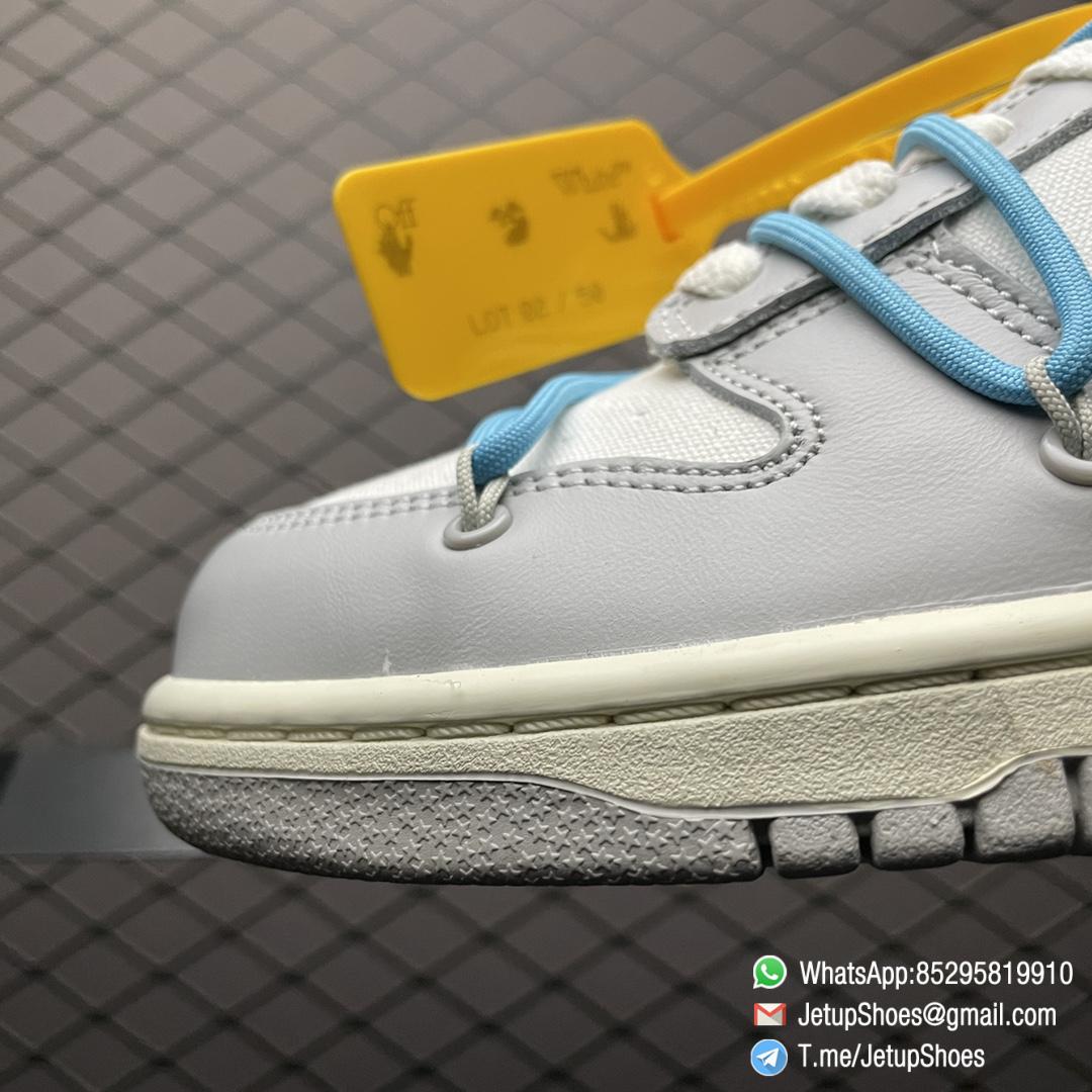 Best Replica Sneakers Nike Dunk Off White x Dunk Low Lot 02 of 50 Blue Lace White Leather Upper Grey Canvas Overlays 2 of 50 Badge SKU DM1602 115 03 Best Replica Sneakers Nike Dunk Off White x Dunk Low Lot 02 of 50 Blue Lace White Leather Upper Grey Canvas Overlays 2 of 50 Badge SKU DM1602 115 03