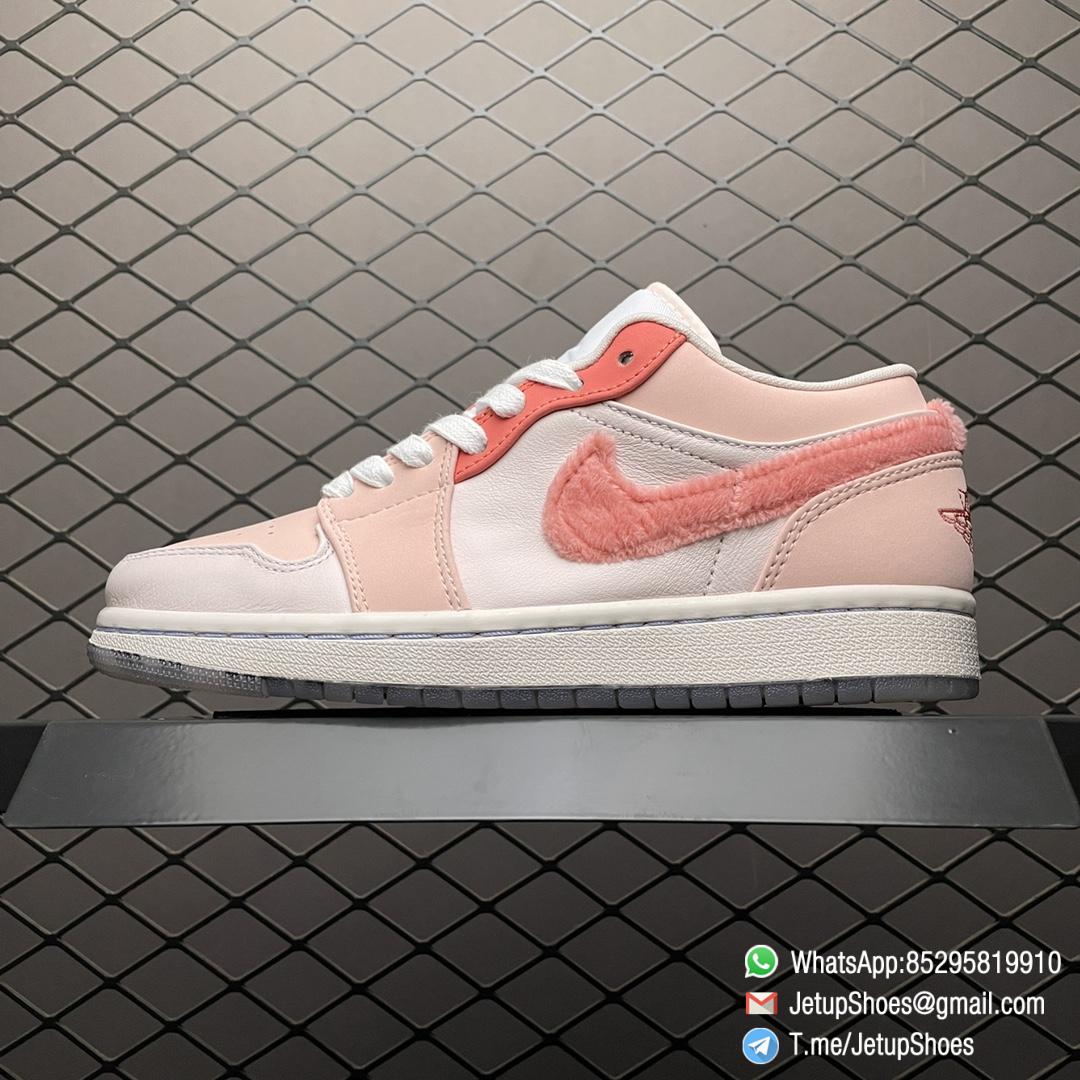 Best Replica Sneakers Wmns Air Jordan 1 Low Nike And The Mighty Swooshers Big Anime Eyes Mighty Swooshers Outsole Pink White Upper Faux Fur Swoosh SKU DM5443 666 01 Best Replica Sneakers Wmns Air Jordan 1 Low Nike And The Mighty Swooshers Big Anime Eyes Mighty Swooshers Outsole Pink White Upper Faux Fur Swoosh SKU DM5443 666 01