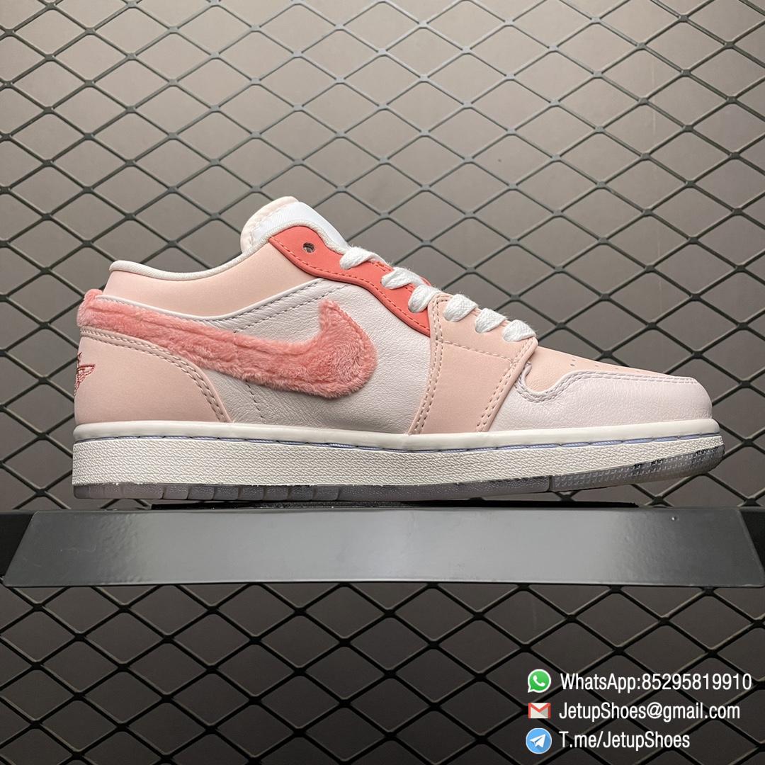 Best Replica Sneakers Wmns Air Jordan 1 Low Nike And The Mighty Swooshers Big Anime Eyes Mighty Swooshers Outsole Pink White Upper Faux Fur Swoosh SKU DM5443 666 02 Best Replica Sneakers Wmns Air Jordan 1 Low Nike And The Mighty Swooshers Big Anime Eyes Mighty Swooshers Outsole Pink White Upper Faux Fur Swoosh SKU DM5443 666 02