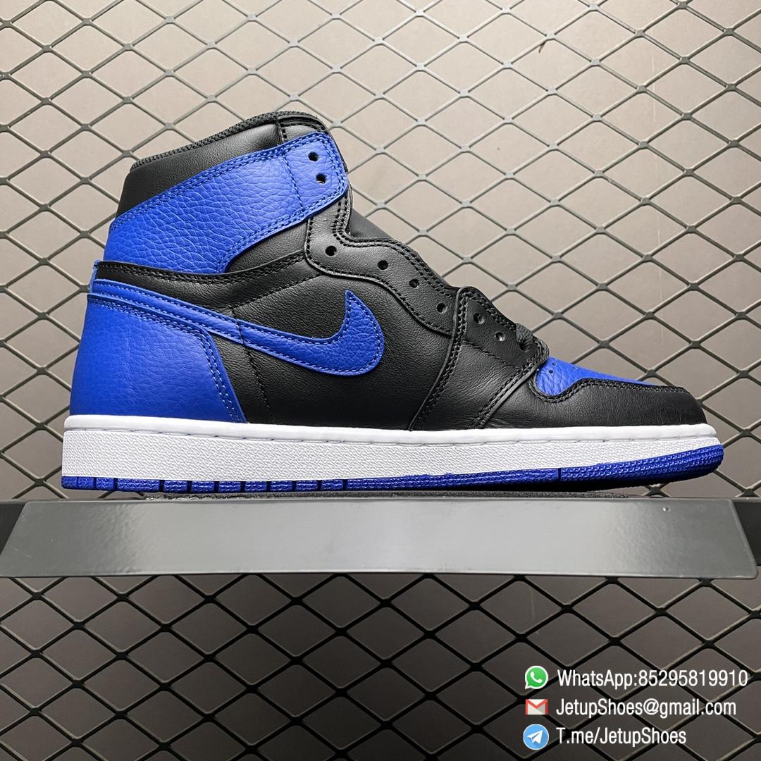 RepSneakers AJ1 Retro High OG Royal 2017 One of the Top 3 Air Jordan 1 Retro Colorways Black Blue Upper Michael Jordan Never Wore It on The Court SKU 555088 007 02