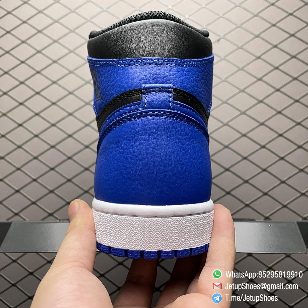 RepSneakers AJ1 Retro High OG Royal 2017 One of the Top 3 Air Jordan 1 Retro Colorways Black Blue Upper Michael Jordan Never Wore It on The Court SKU 555088 007 04