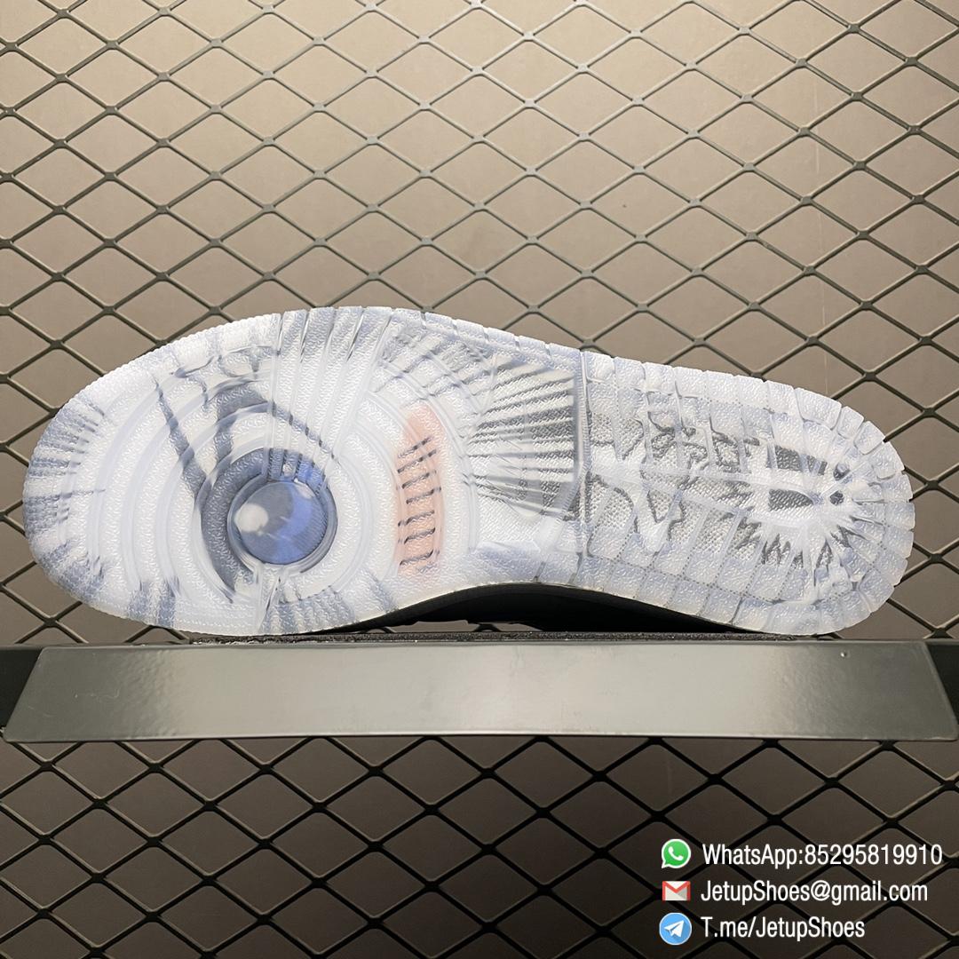 RepSnkrs Air Jordan 1 Low SE Mighty Swooshers White Light purple Blue Upper Hypnotic Eyes Visible Through The Semi translucent Playful Imagery Icy Tread Outsole SKU DM5442 040 05